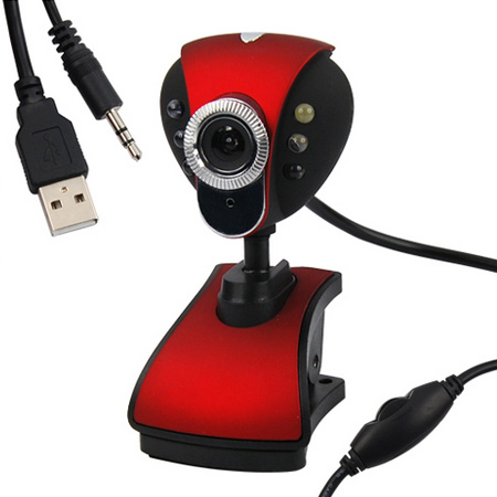 12M USB 2.0 6 LED WEB Camera 

Webcam + Mic for PC Laptop Desktop SKYPE MSN