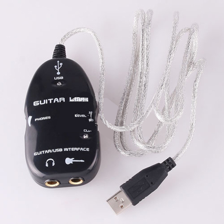 New Guitar to USB Interface Link Cable PC/MAC 

Recording