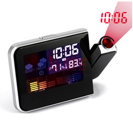 Digital LED Display Weather Station Projection 

Alarm Clock temperature humidity