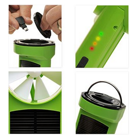 K3 Eco Friendly Wind and Solar Charger