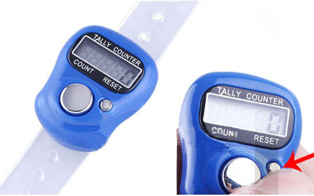 LCD 

Electronic Digital 5 Digit Ring Tally Counter 

Golf