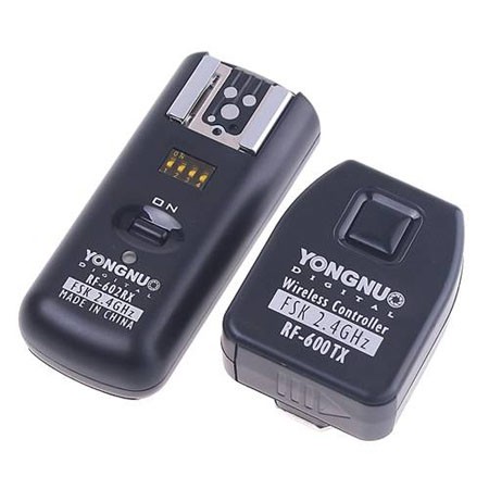 RF-602 2.4GHz 

Wireless Remote Flash Trigger for Canon