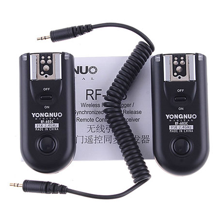 Wireless 

Flash Trigger+ Receiver For Canon 450D/550D