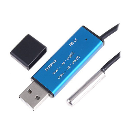 PC USB Double Sensor 



Thermometer Temperature Recorder