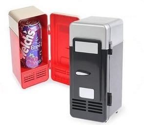 New Mini USB PC Fridge Beverage 

Drink Cans Cooler/Warmer