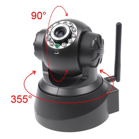 Wireless IP 

Webcam Camera Night Vision 

11 LED WIFI Cam