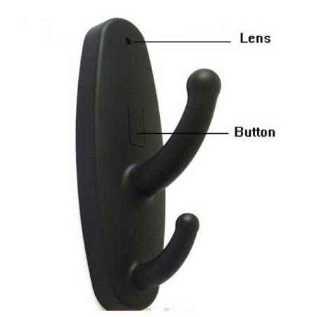 4GB Mini Clothes Hook Camera Home Security CAM DVR Video motion (No Spy Hidden )