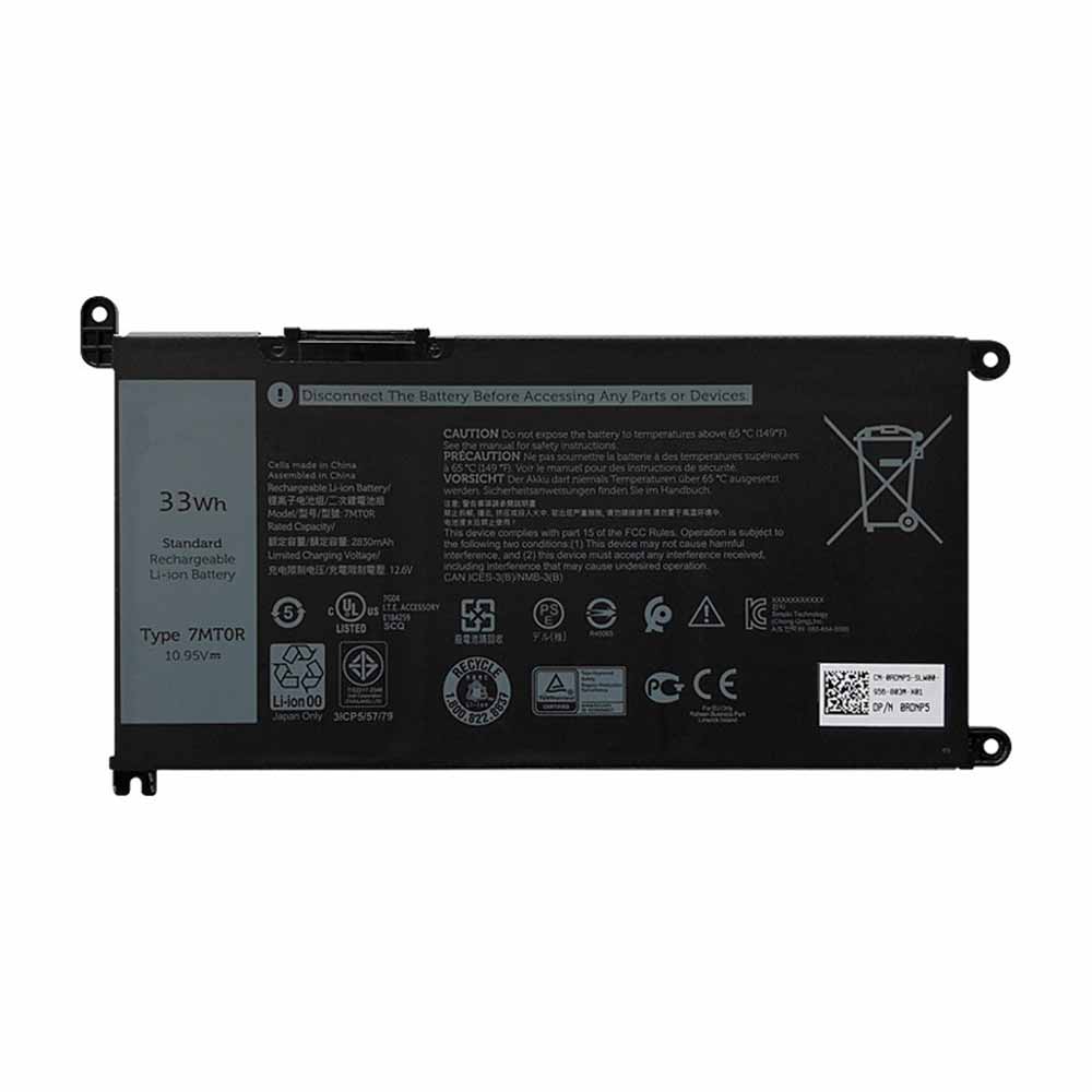 Dell 7MTOR batteries