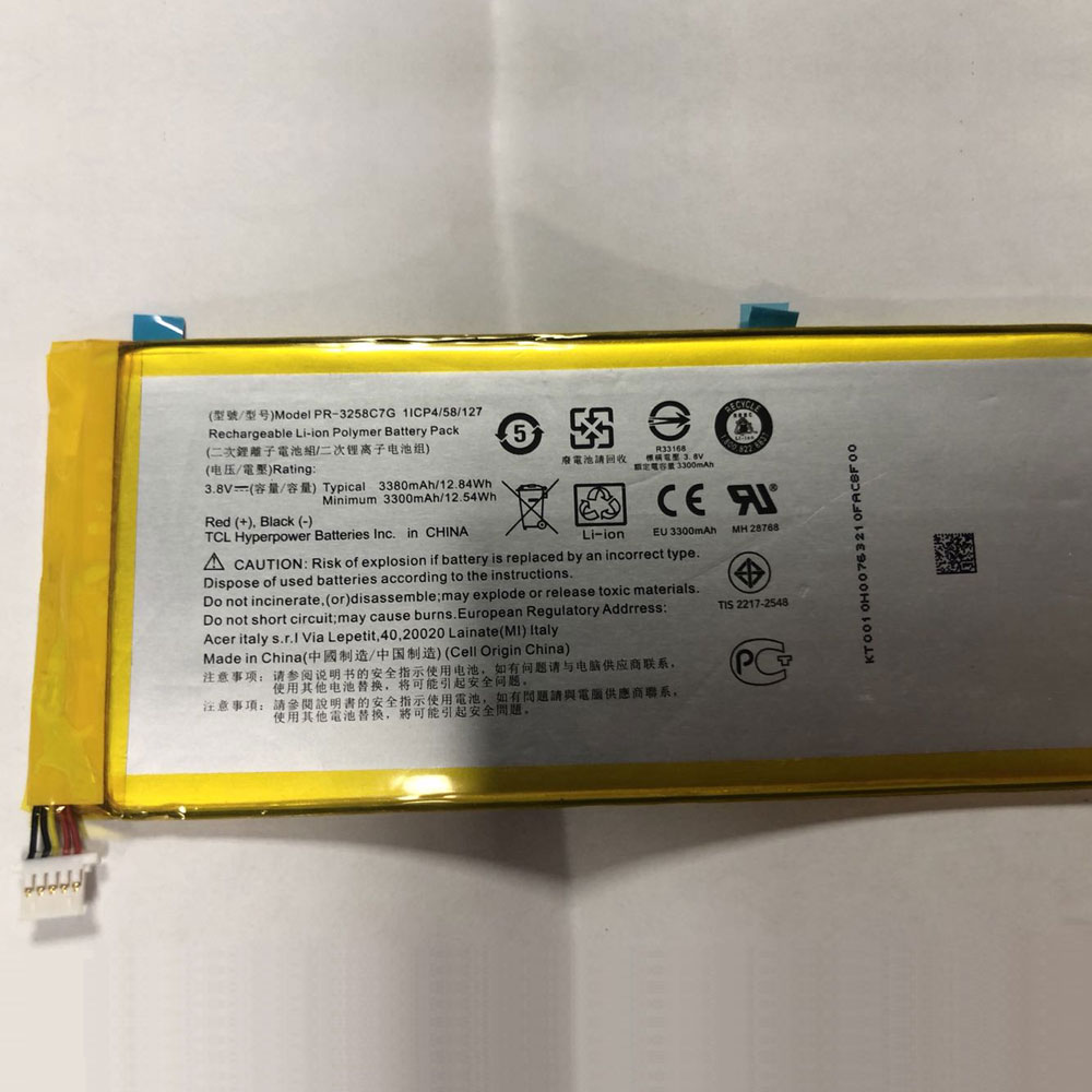 Acer PR-3258C7G batteries