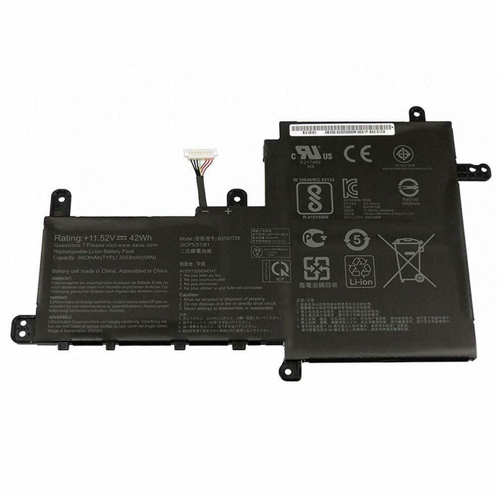 ASUS B31N1729 batteries