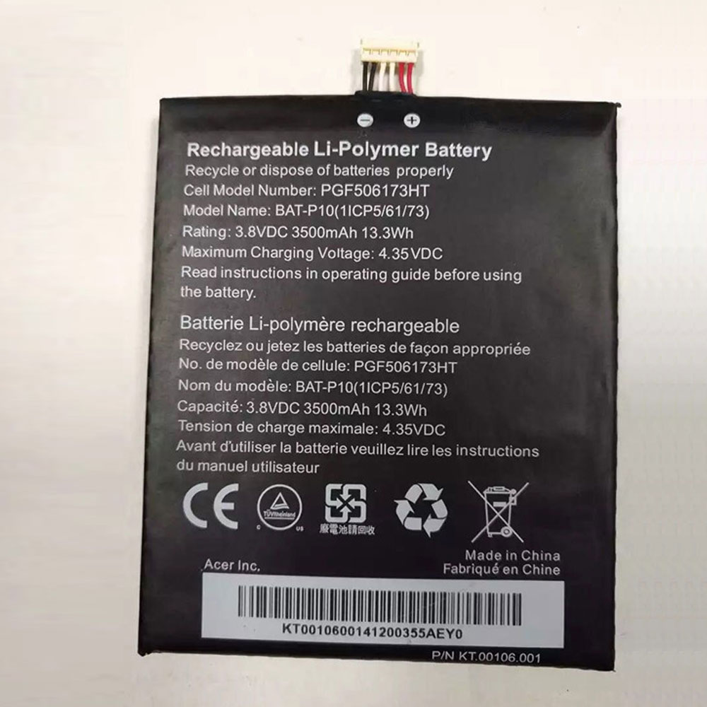 Acer BAT-P10 batteries
