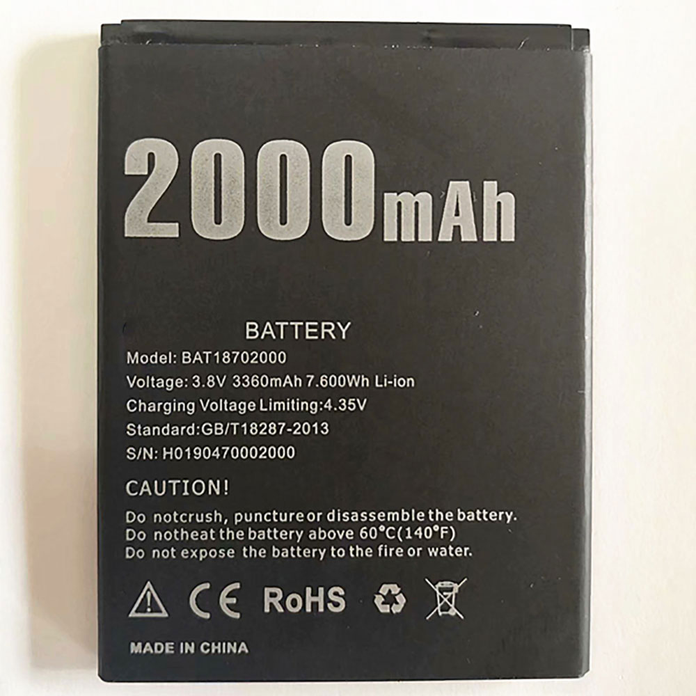 Doogee BAT18702000 batteries