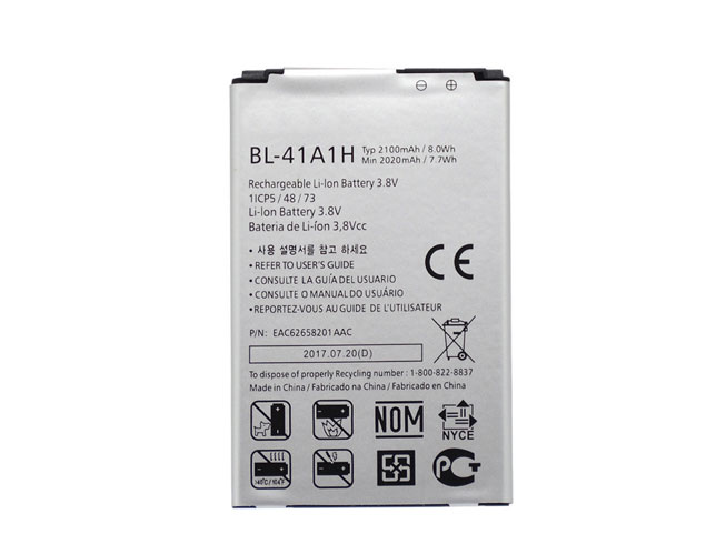 LG BL-41A1H batteries