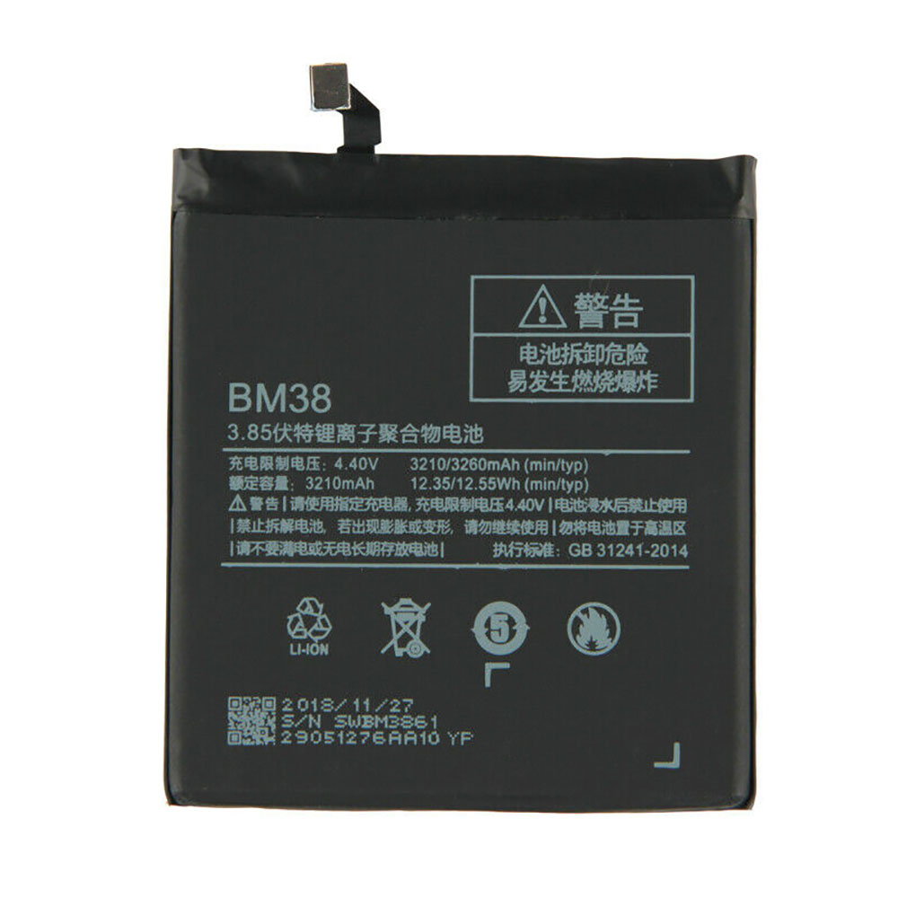 Xiaomi BM38 batteries