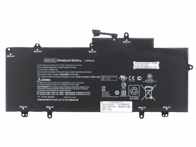 HP BO03XL batteries
