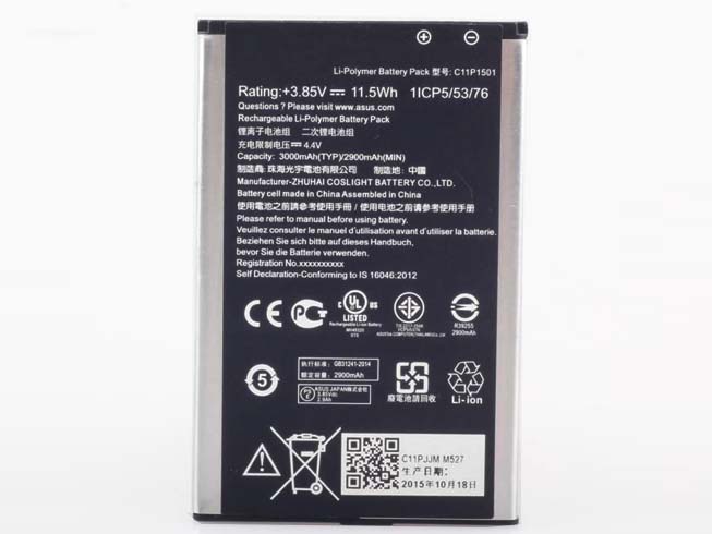 ASUS C11P1501 batteries