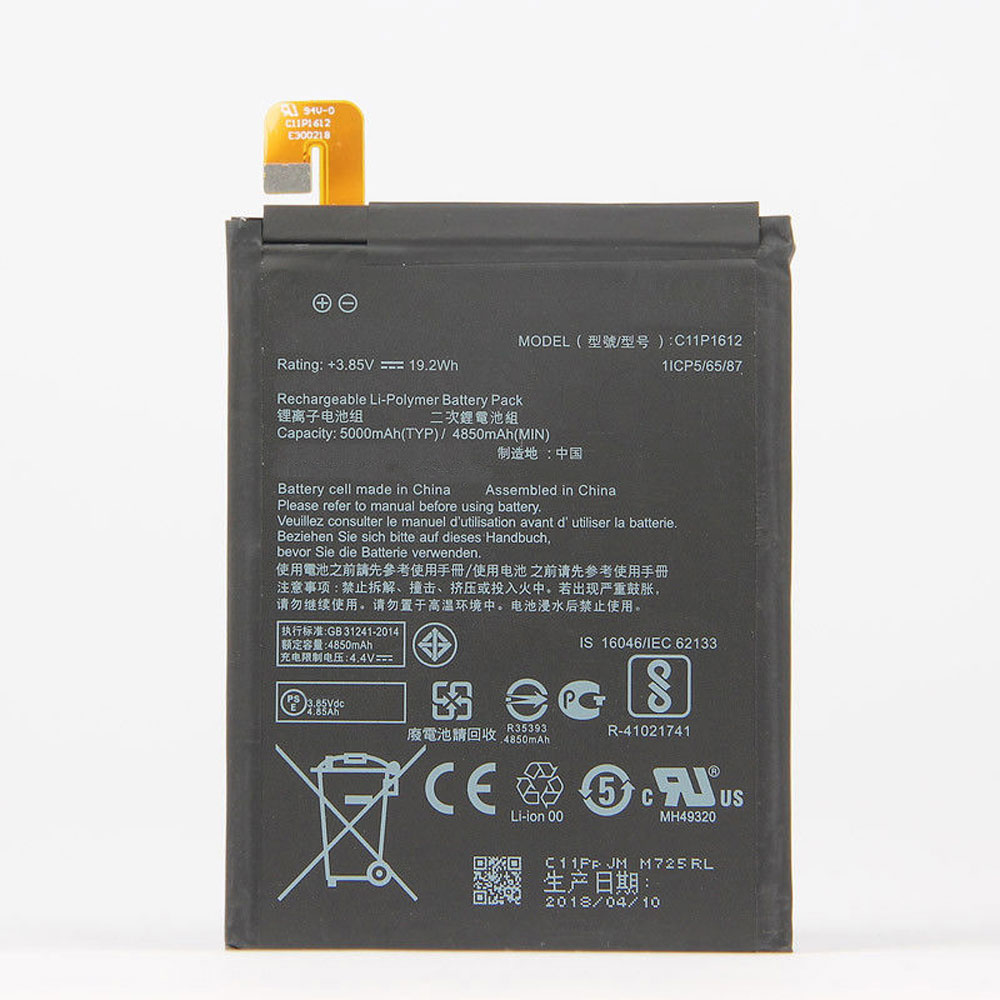 ASUS C11P1612 batteries