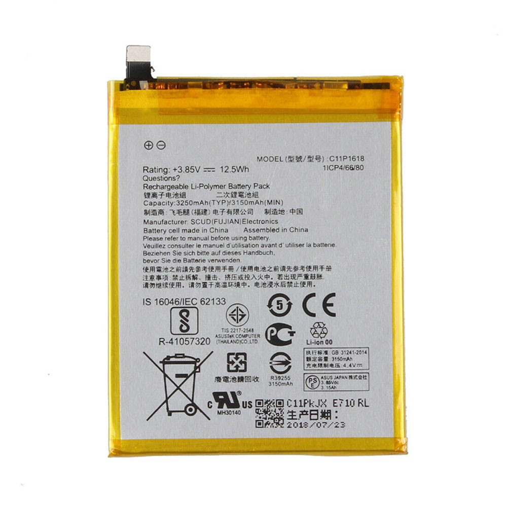 ASUS C11P1618 batteries