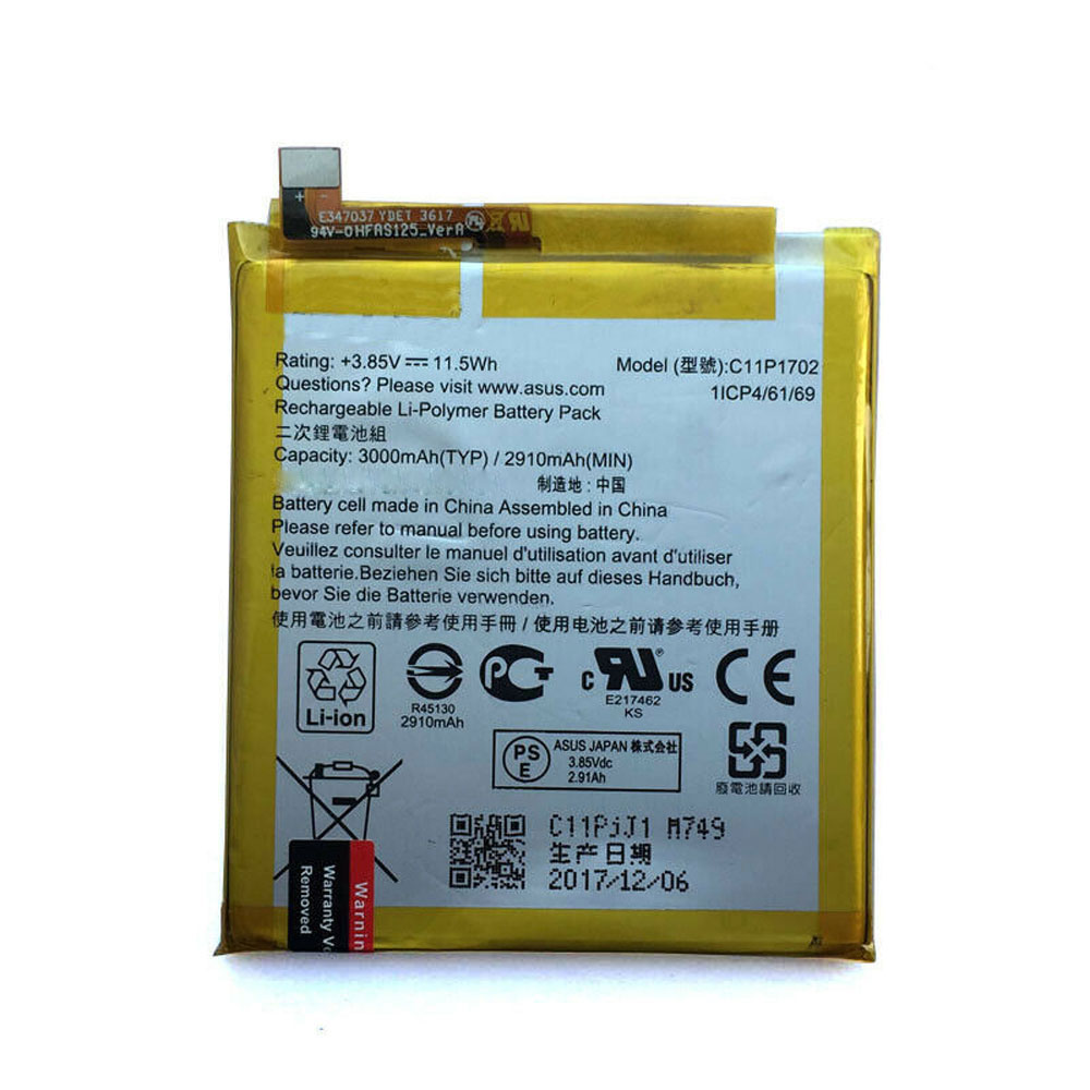 ASUS C11P1702 batteries