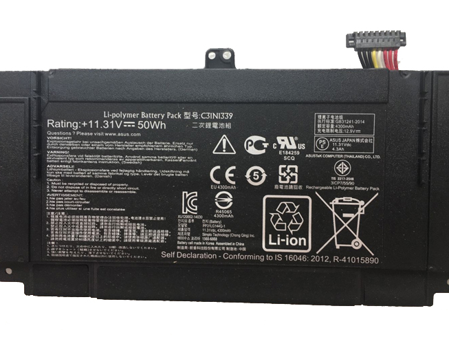 C31N1339 11.31V 50Wh battery