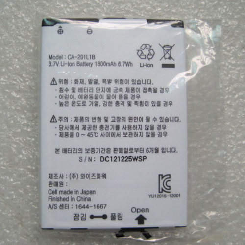 CASIO CA-201L1B batteries