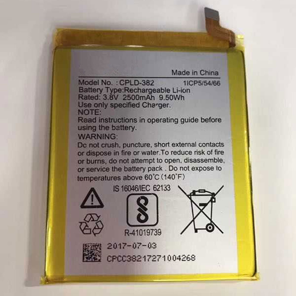 Coolpad CPLD-382 batteries