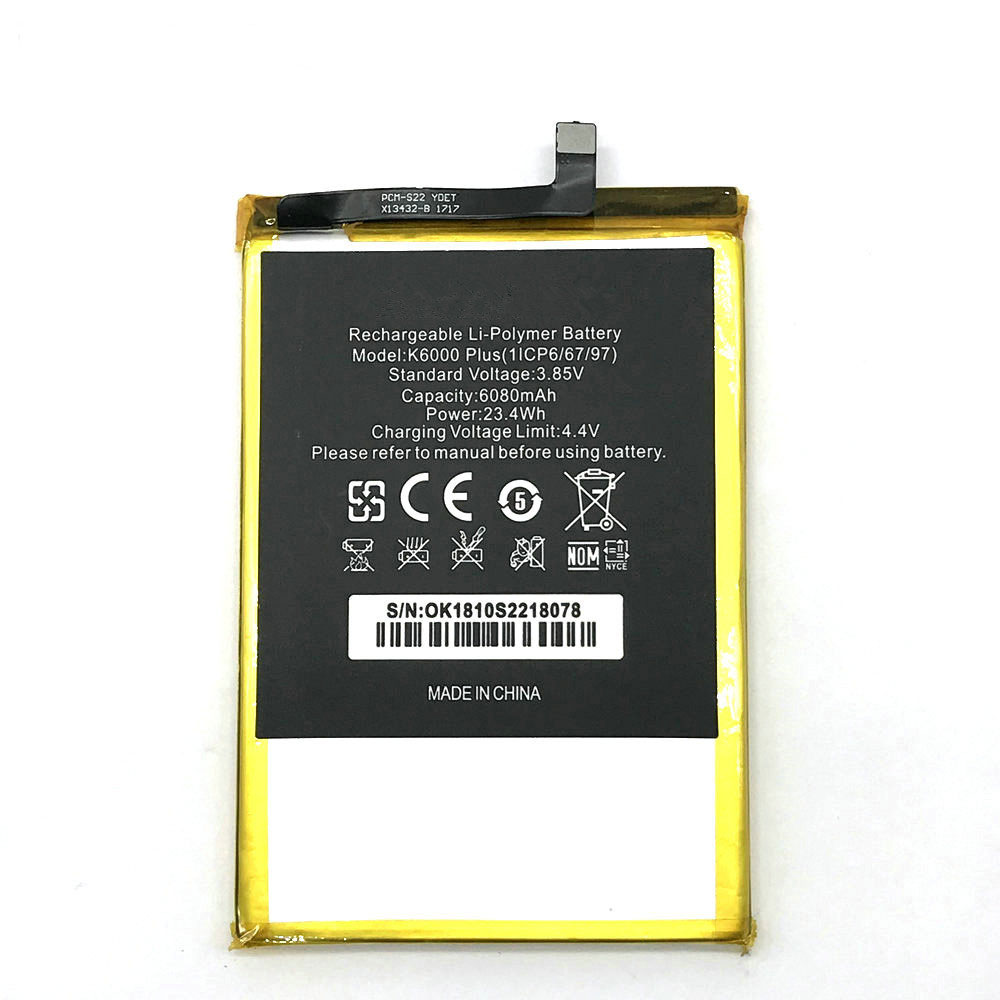 Oukitel K6000_Plus batteries