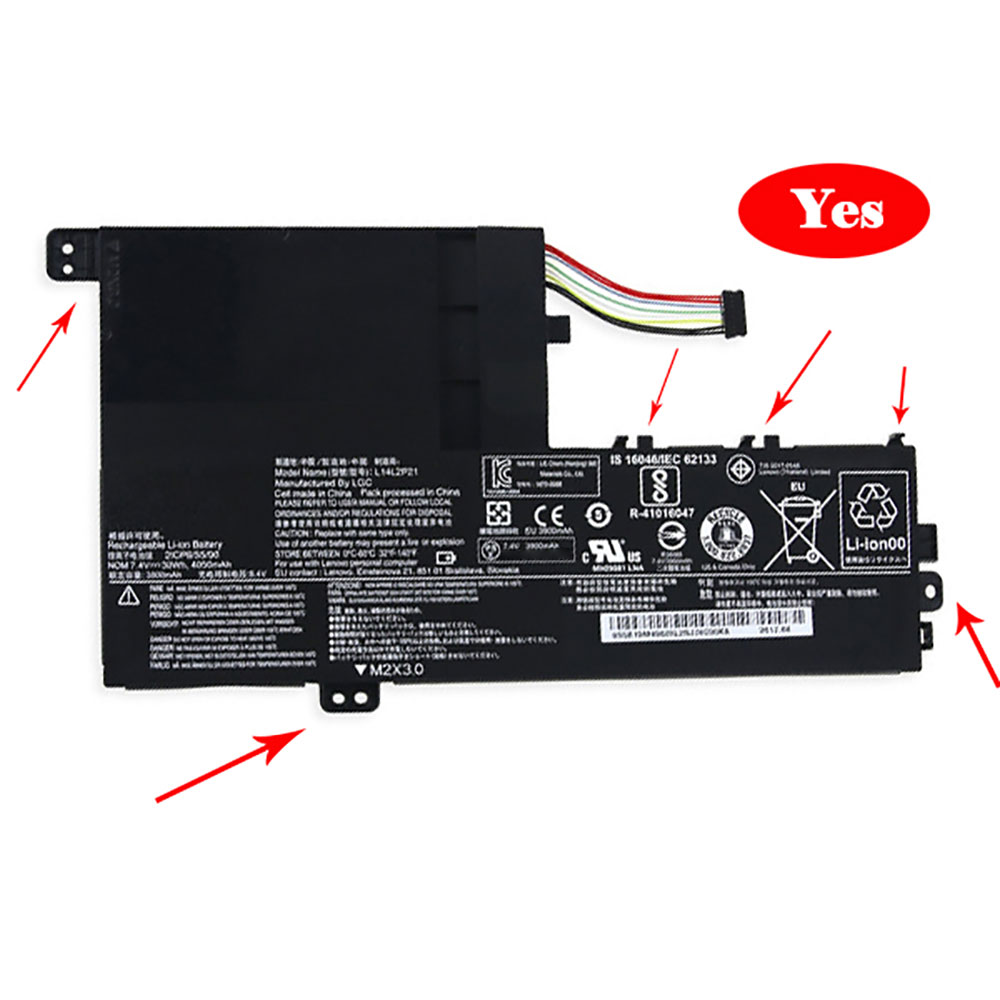 Lenovo L15L3PB0 batteries