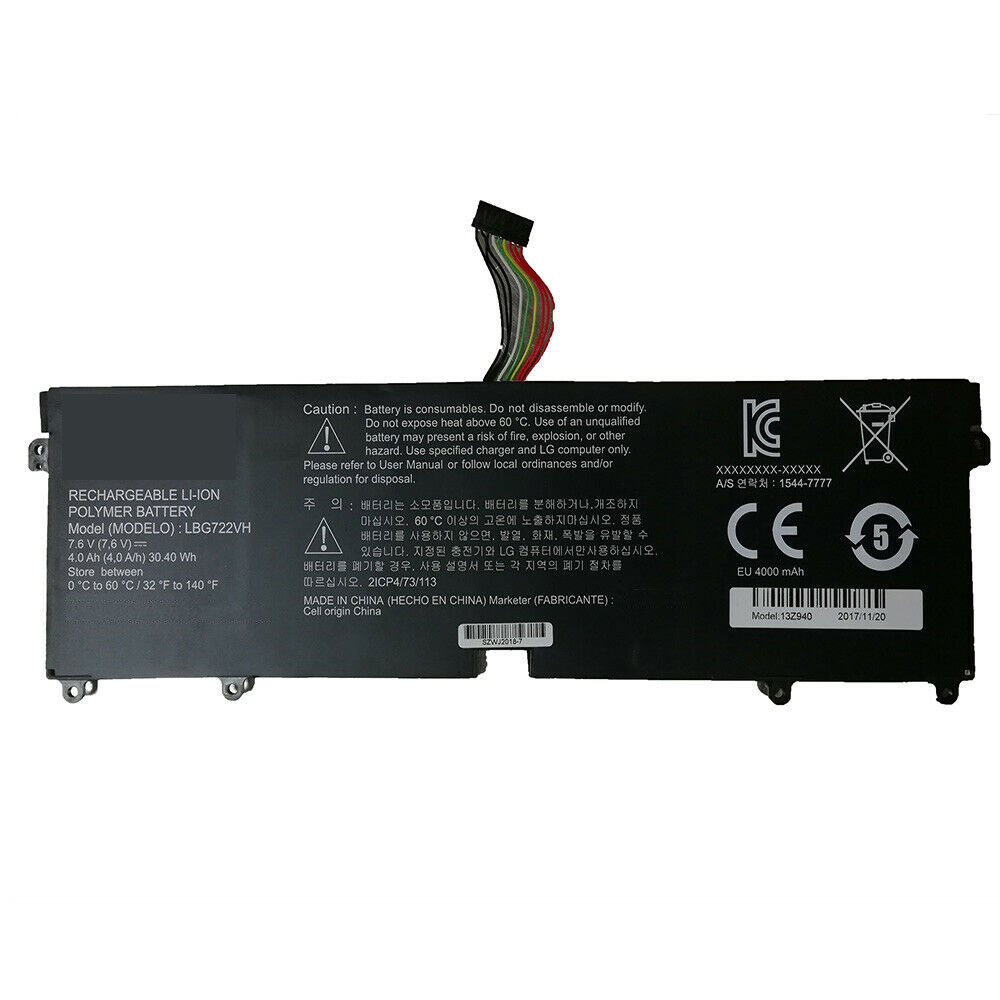 LG LBG722VH batteries