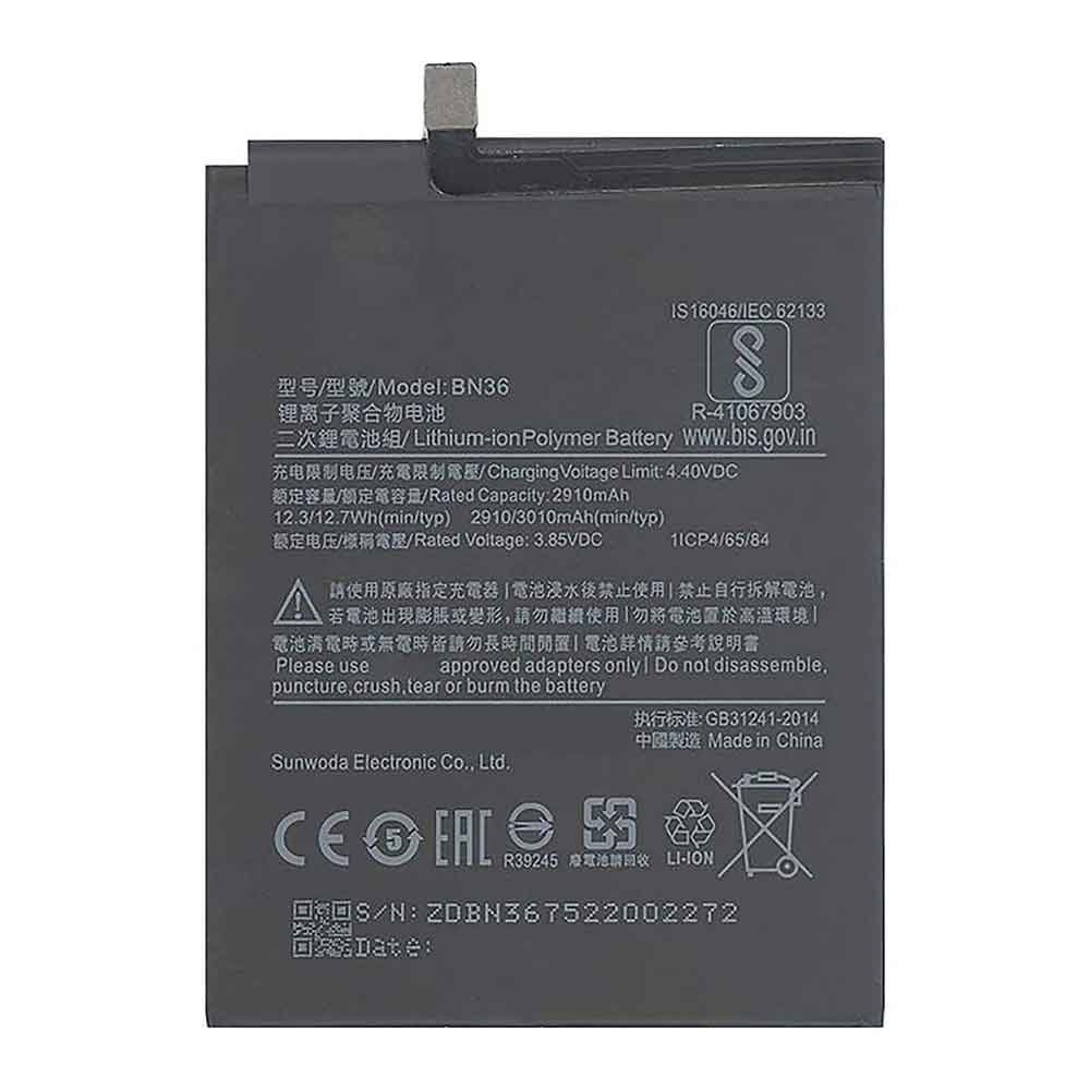Xiaomi BN36 batteries