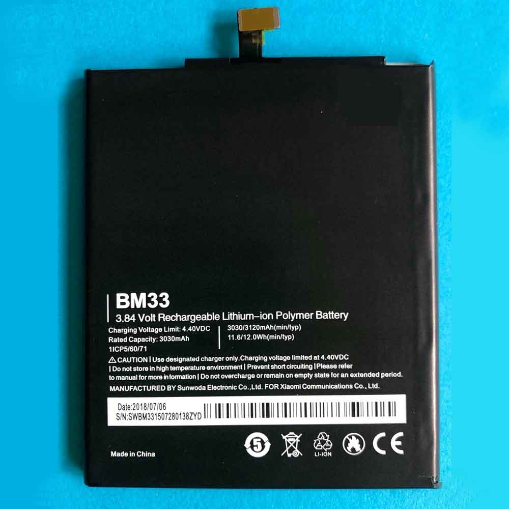 Xiaomi BM33 batteries