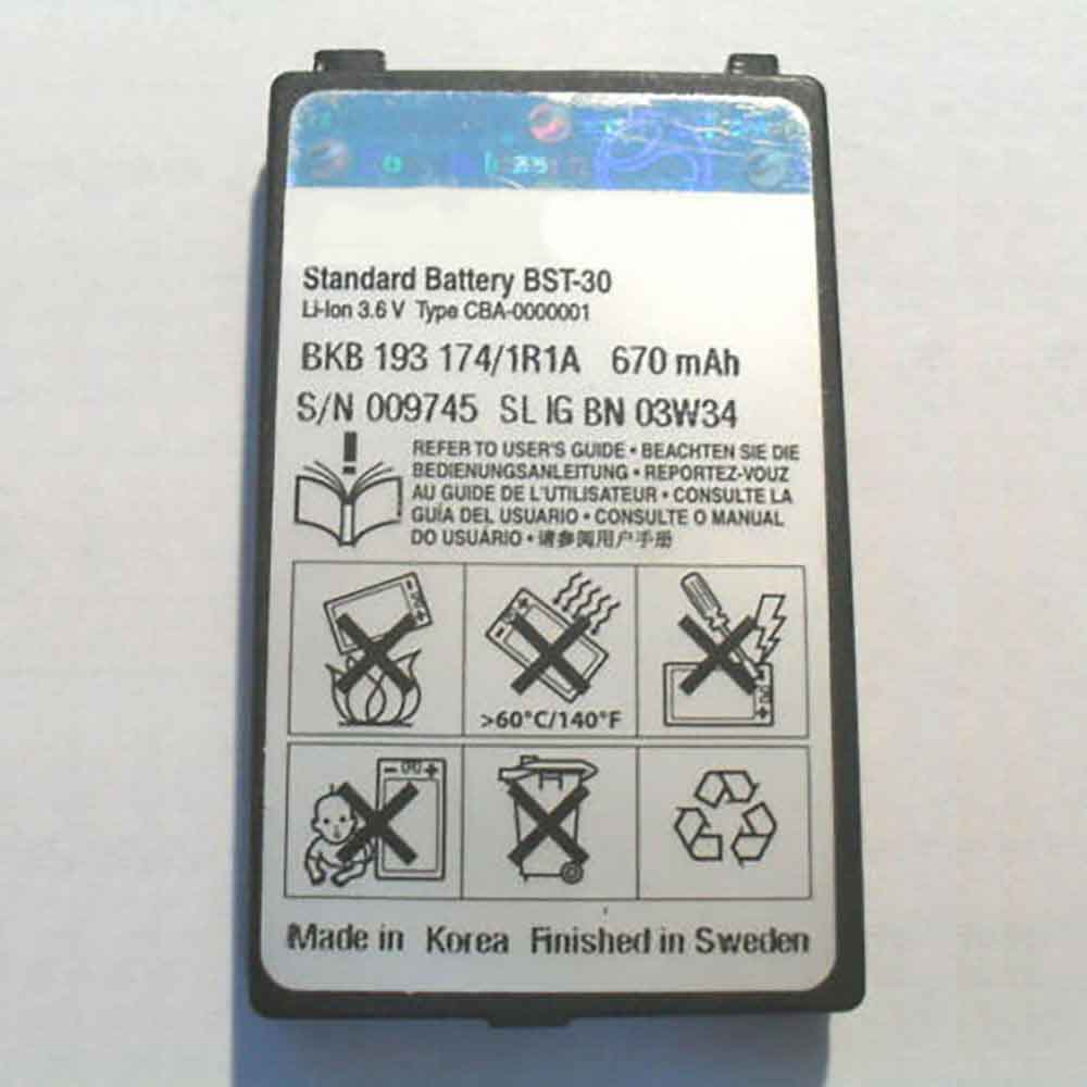 Sony BST-30 batteries