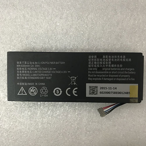 Li3863T43P6hA03715 battery