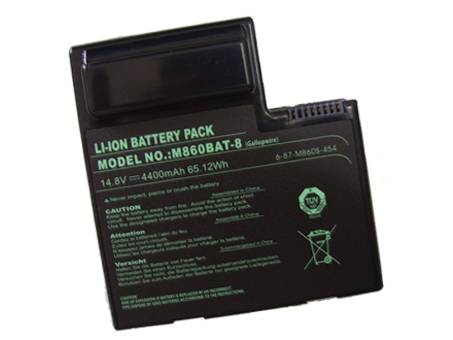 clevo M860BAT-8 6-87-M860S-454 batteries