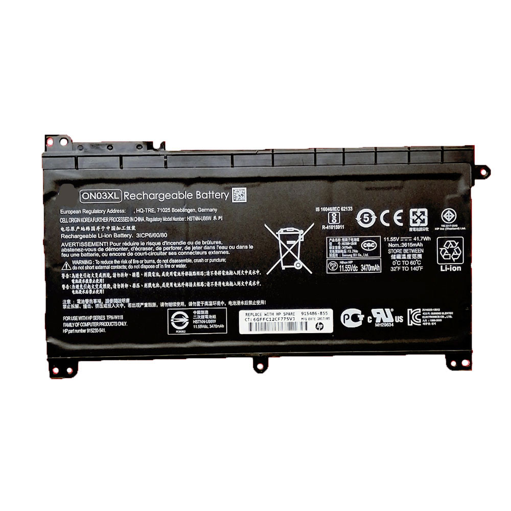 HP ON03XL batteries