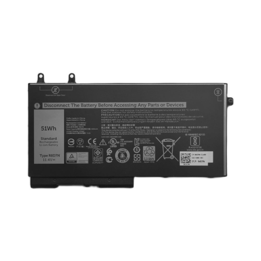 Dell R8D7N batteries