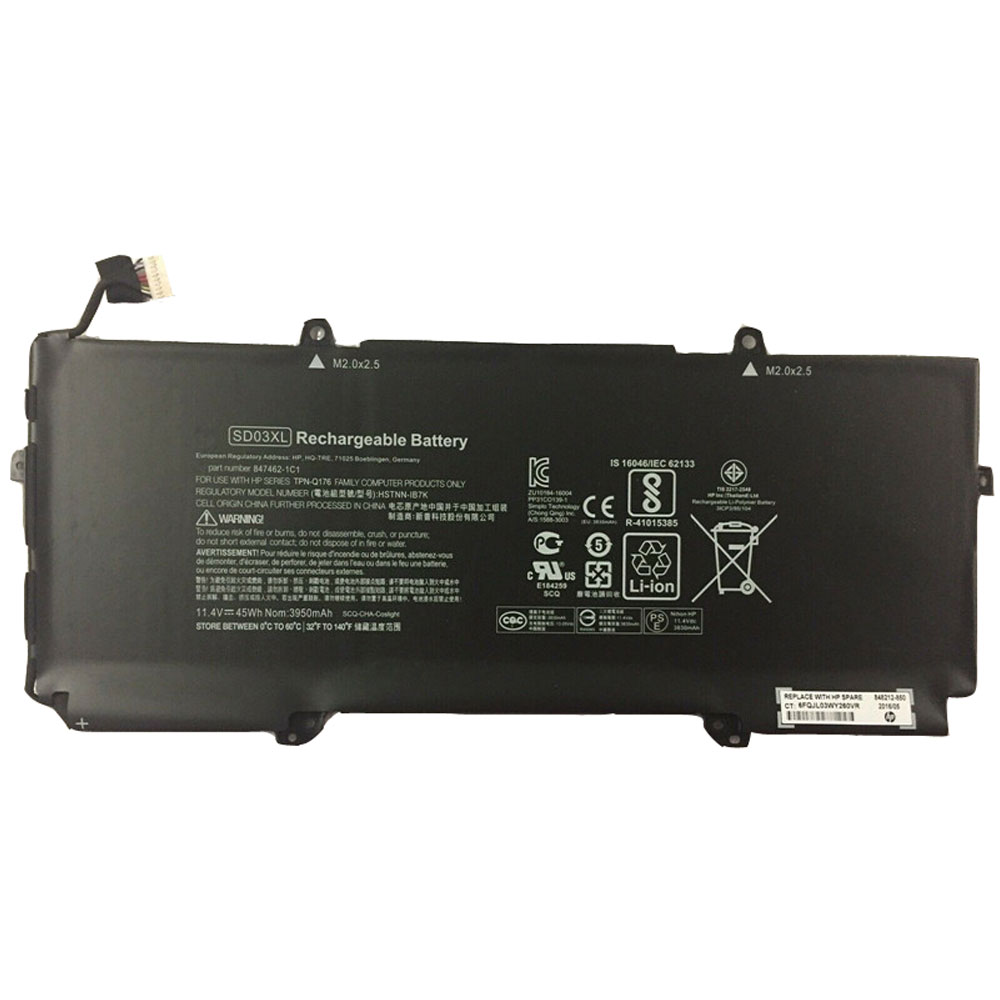 SD03XL battery