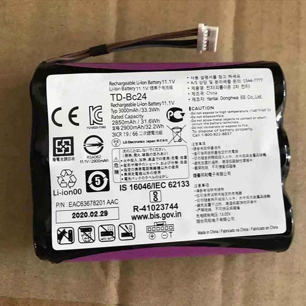 LG TD-Bc24LG batteries