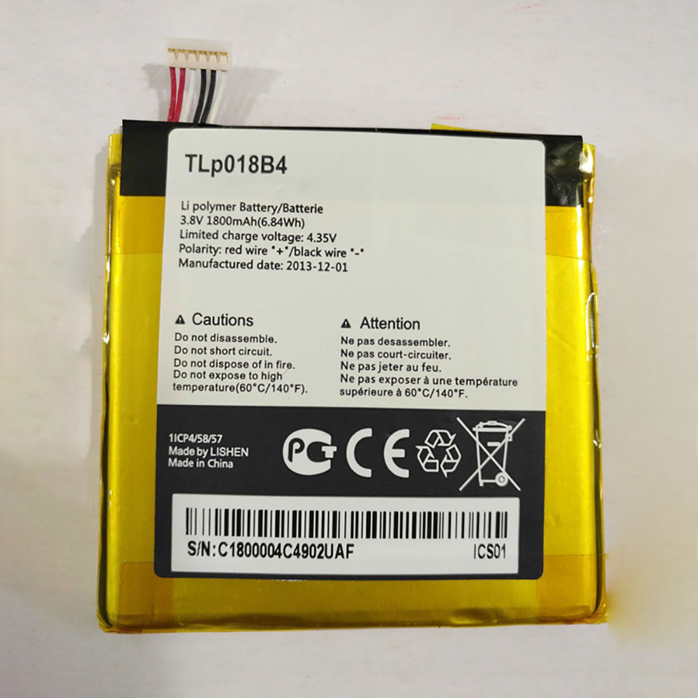 TCL TLP018B4 batteries