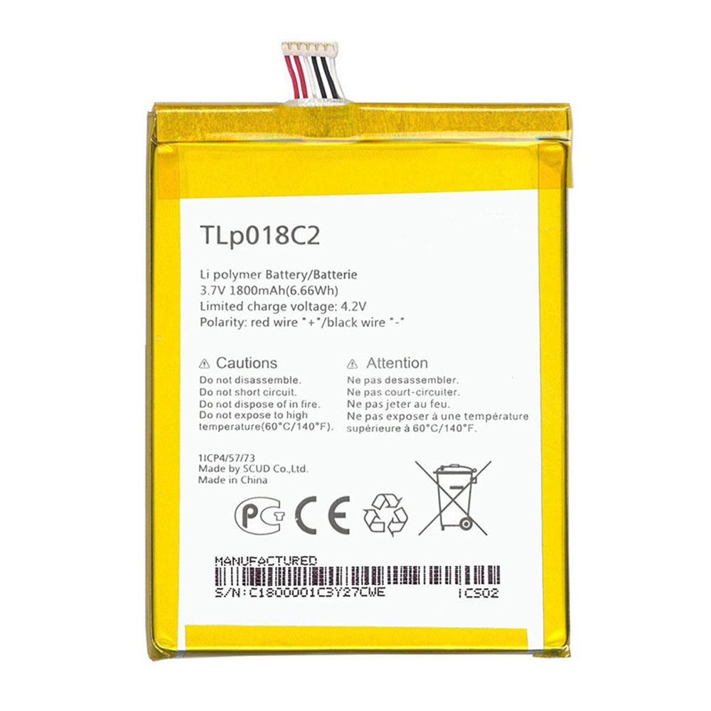 Alcatel TLP018C2 batteries