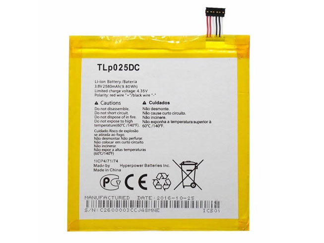 Alcatel TLP025DC batteries