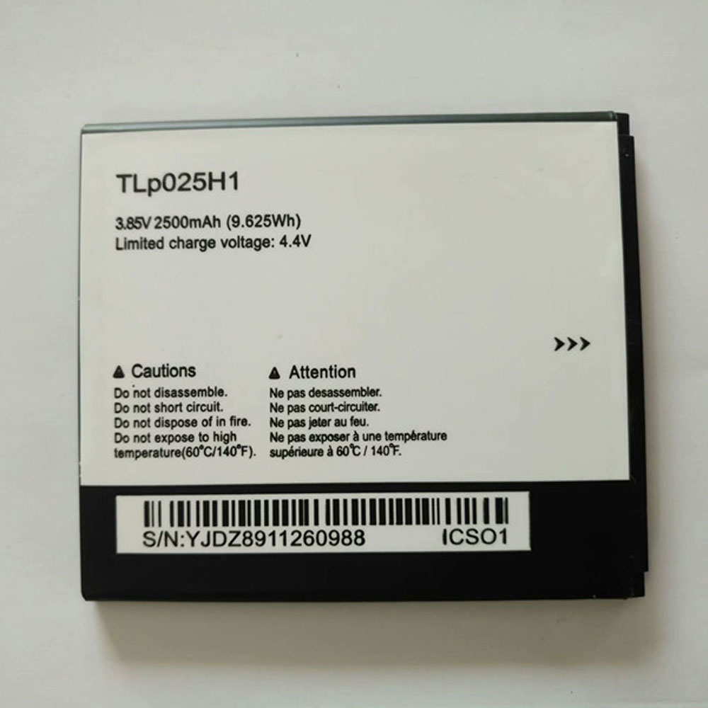 Alcatel TLP025H1 batteries