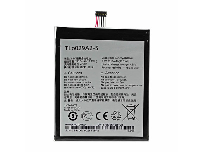 Alcatel TLP029A2-S batteries