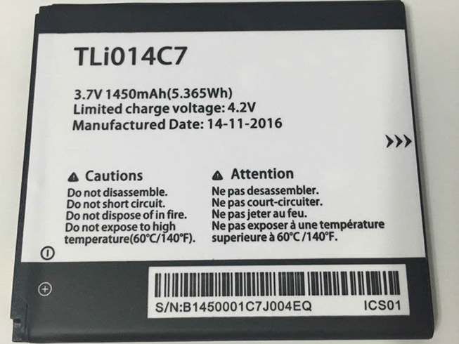 Alcatel TLi014C7 batteries