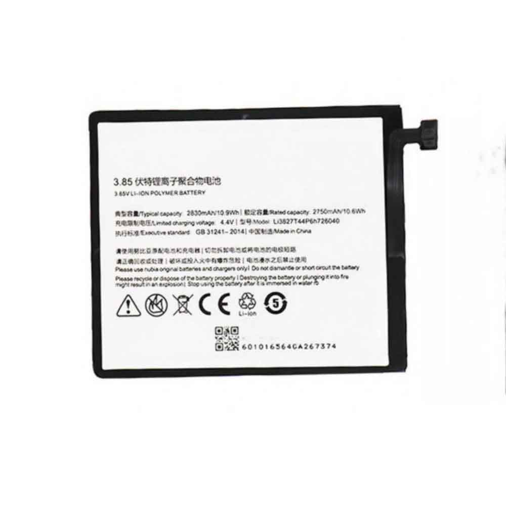 Li3827T44P6h726040 battery