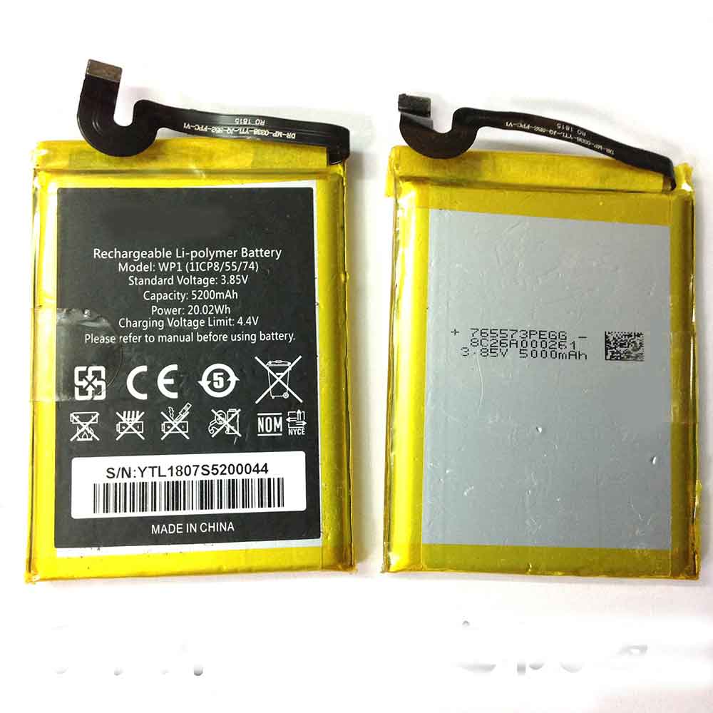 Oukitel WP1 batteries