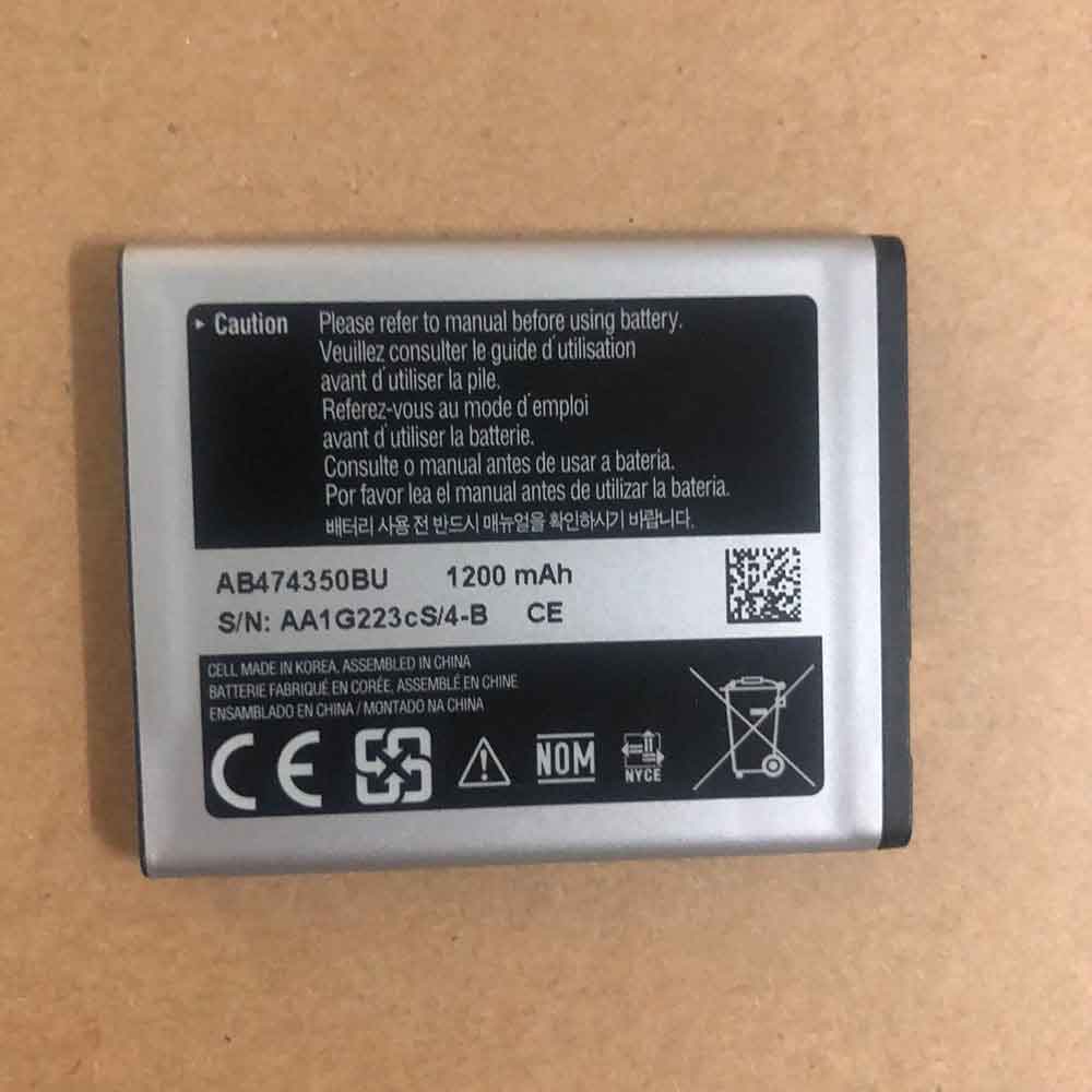 AB474350BU battery