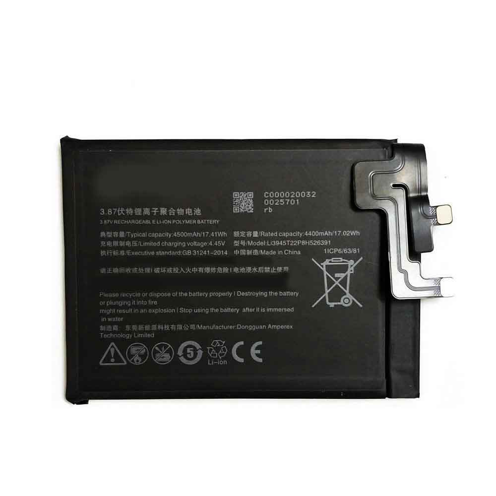 ZTE Li3945T44P8h526391 batteries