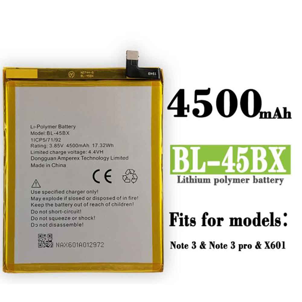 Infinix BL-45BX batteries