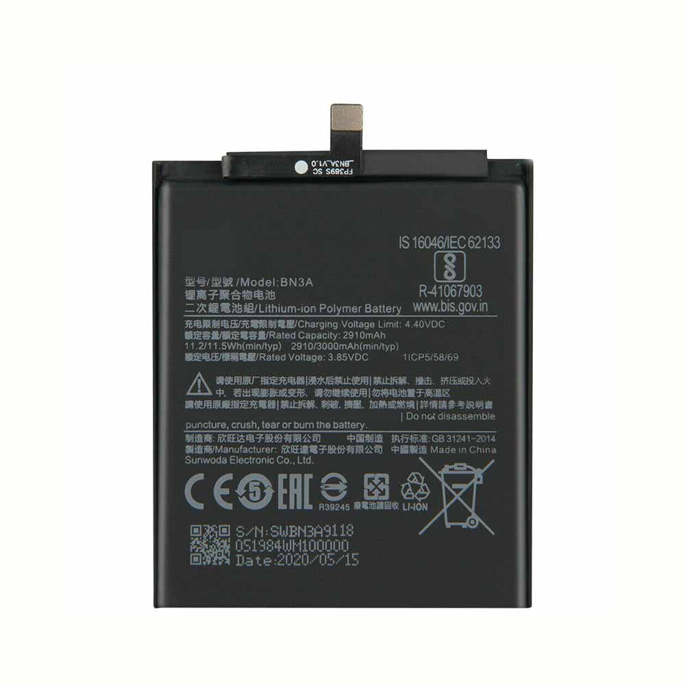 Xiaomi BN3A batteries